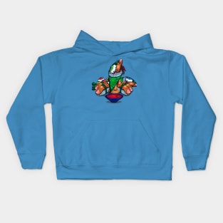 Finger Sushi Meal. Kids Hoodie